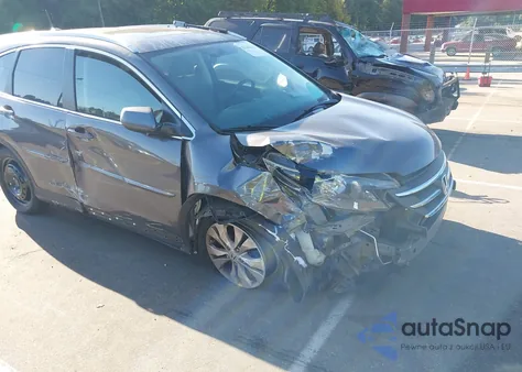 2014 Honda Cr-V Ex-L z USA, uszkodzony, nr VIN 2HKRM4H73EH704207